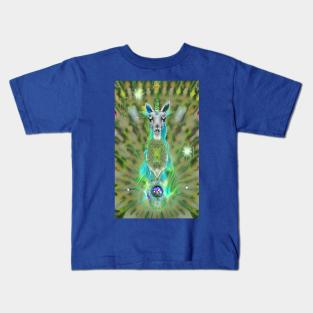 Multidimensional Llama Unicorn Kids T-Shirt